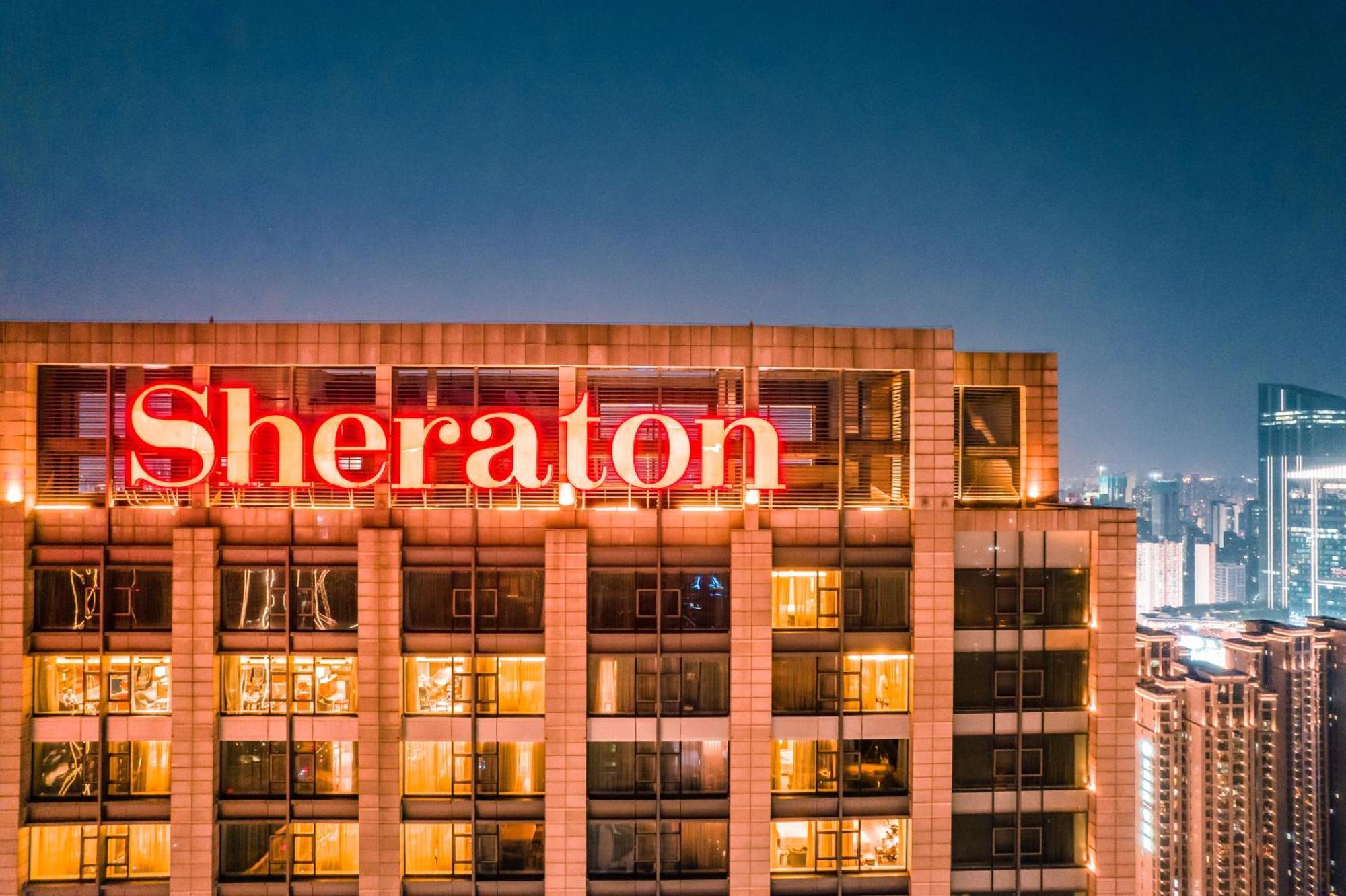 Sheraton Grand Wuhan Hankou Hotel Exteriör bild